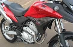 Veculo, uma XRE 300, tinha sistema de GPS, o que facilitou a localizao por parte da polcia