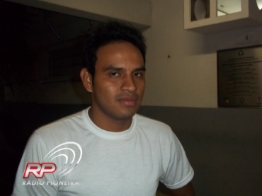 Leonir Evandro teve a moto roubada na noite deste domingo