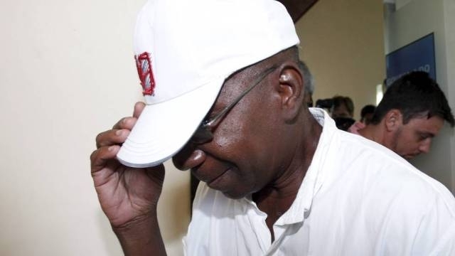 Padre Emilson, quando prestou depoimento na Deam de Niter�i