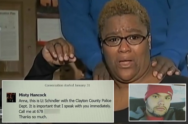 Polcia entra em contato com me de vtima por mensagem no Facebook