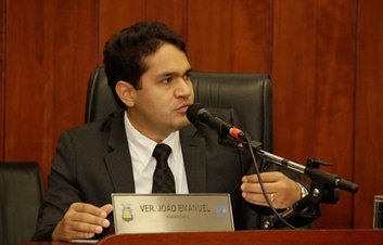 Vereador João Emanuel, do PSD