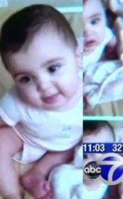 A fam�lia afirmou que a pequena Ayanna est� bem apesar do susto