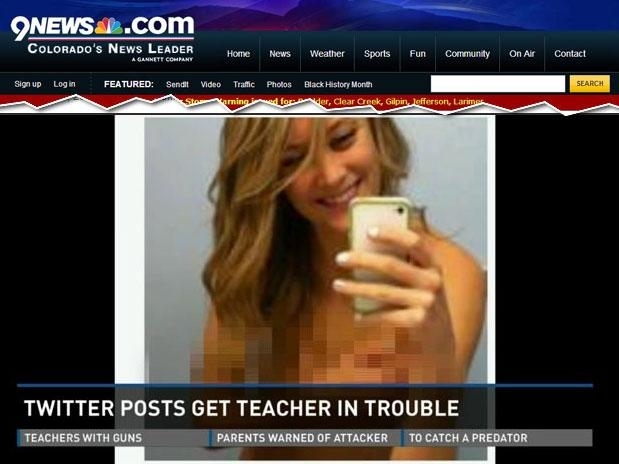 Professora causou polmica nos EUA aps fotos seminua e comentrios sobre drogas no Twitter