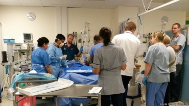 Segundo mdicos, John Gilmartin no sofreu nenhum dano irreversvel e j se recuperou totalmente 