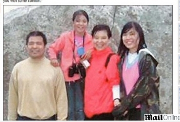 O pai de famlia levou 23 facadas, sua mulher outras 13. As meninas levaram 11 e quatro facadas cada uma