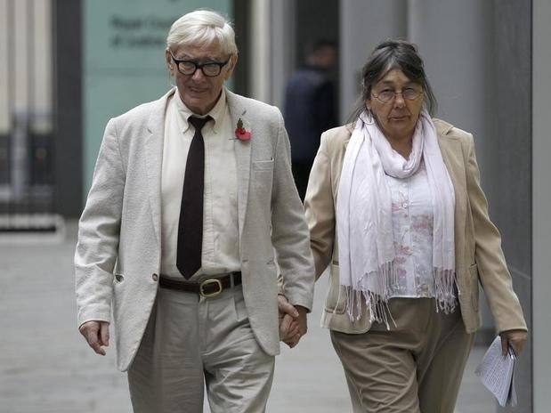 Hazelmary e Peter Bull, donos da pousada Chymorvah House