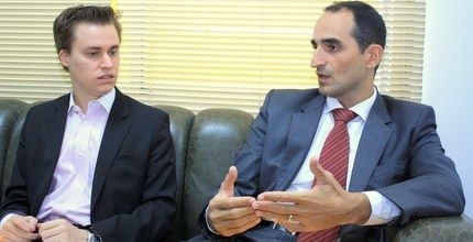 Procurador Regional Eleitoral substituto Douglas Guilherme Fernandes e o Superintendente da Polcia Federal em Mato Gros