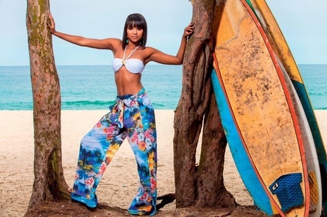 Aline Prado, a Globeleza