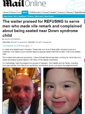 Michael Garcia se revoltou com atitude preconceituosa em restaurante do Texas