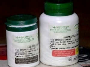 Medicamentos usados por Juliana para emagrecer