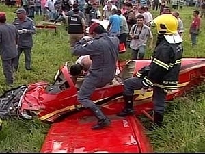 Duas pessoas morreram, segundo a polcia