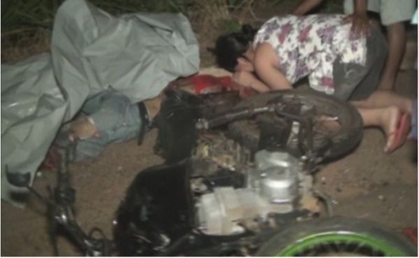 Jovem morre no local do acidente na MT-130