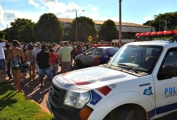 Acidente ocorreu em avenida movimentada de Sorriso.