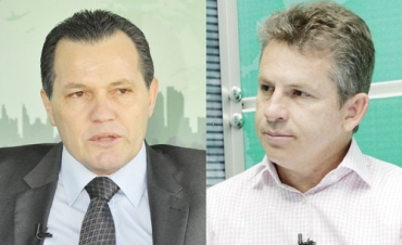 Governador Silval Barbosa e prefeito Mauro Mendes se unem