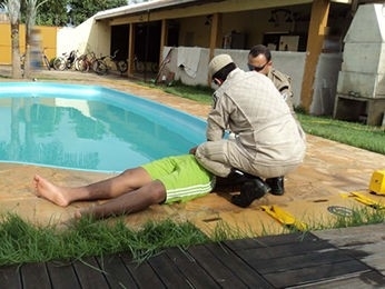 Adolescente foi socorrido pelo Corpo de Bombeiros de Sinop.