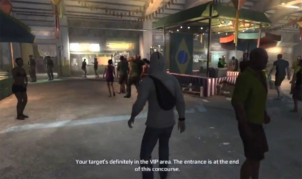 Cena da fase brasileira de Assassin