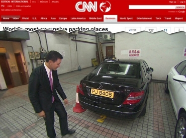 Hong Kong possui os estacionamentos mais caros da sia