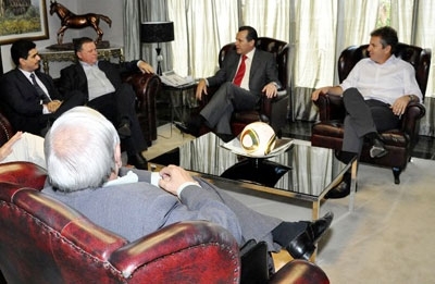 Aps as eleies, Mauro selou a paz com o governador Silval Barbosa