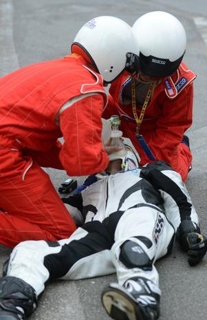 Lus Carreira no resistiu aos ferimentos aps se acidentar na pista