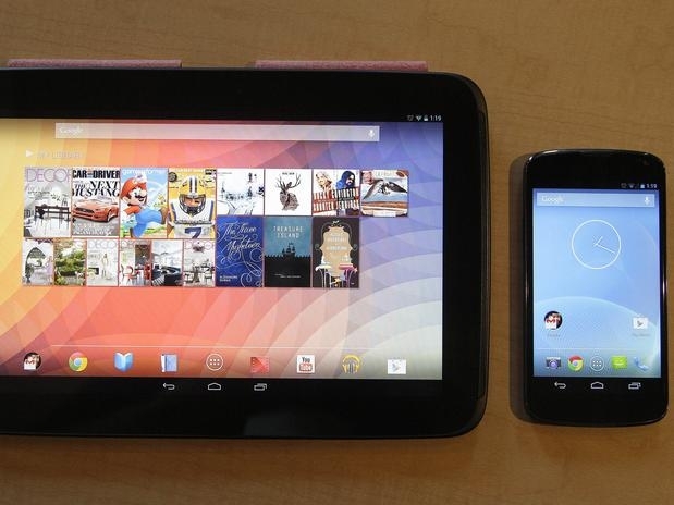 Vendas do tablet Nexus 10 e do smartphone Nexus 4 comearam nesta tera-feira em alguns pases