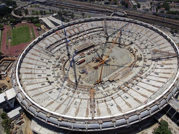 Obras ficaro prontas at a metade de 2013, para a Copa das Confederaes