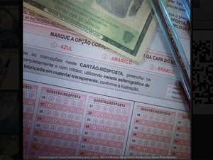 Estudante postou a foto do cart�o de respostas do Enem e hom�nima foi desclassificada