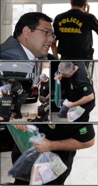 Delegado Wilson Rodrigues (foto) conduz apurao; dinheiro e ouro so apreendidos.