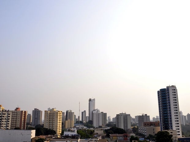 Em Cuiab choveu menos de 20% do total previsto para mdia mensal