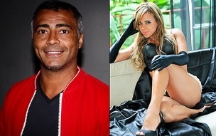 Romario e Cibele Ribeiro