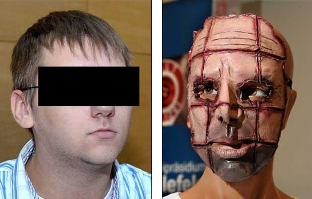 Fabian Kramer � acusado de matar idosa usando m�scara de filme de terror