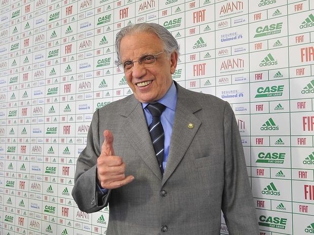 Salvador Hugo Palaia v o atual time palmeirense como 