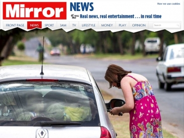 Seis crian�as foram encontradas no bagageiro, pelo menos tr�s no banco da frente e outras 10 empilhadas no banco de tr�s