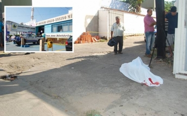 O empresrio foi executado ao sair do estacionamento, ao lado do Colgio Anglo.