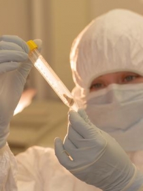 Cientista analisa dente de vtima da praga