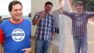 Gilberto Melo, de Chapada; Oscar Bezerra de Juara; Nilton Borgato de Gl�ria D