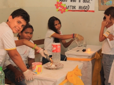 Alunos da Escola Municipal Jlio Praxedes desenvolvero projetos culturais