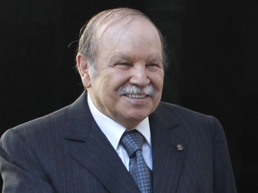 Abdelaziz Bouteflika em foto tirada em abril de 2013. Presidente argelino teria sido internado ap�s sofrer derrame celebral