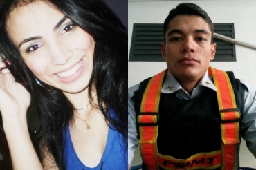 Karine Fernandes e Danilo Csar: tiros fatais foram disparados pelo PM Leandro Souza, diz percia