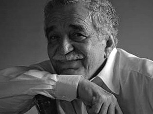O escritor Gabriel Garca Mrquez