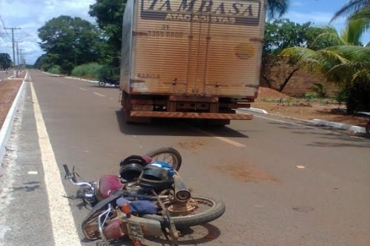 Acidente ocorrido na Avenida Ulisses Pompeo de Campos deixou um motociclista morto