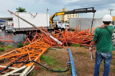 A torre da TV Rondon foi construda pela empresa Bimetal; acidente ocorreu em 2011