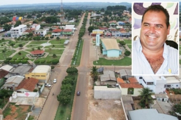 O prefeito Luiz�o (detalhe), de Nova Cana�, foi morto a tiros em 2001