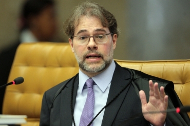 O ministro Dias Toffoli, que revogou a pris�o preventiva do deputado Riva