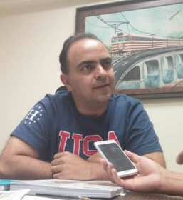 Francisco Vuolo, presidente do F�rum Pr�-ferrovia em Mato Grosso