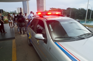 A suspeita da PM  que os trs homens teriam participado de um assalto e tentatavam fugir