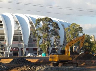 Obras no entorno do Beira-Rio foram alvo de polmica