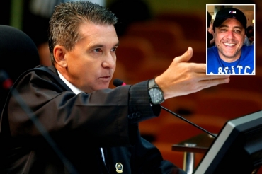 O conselheiro Srgio Ricardo, que recebeu 