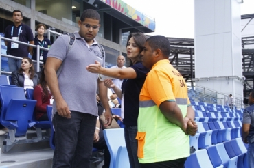 Torcedor deve ficar atento  localizao do seu assento no estdio