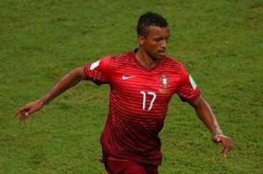Nani abriu o placar para Portugal no empate com os Estados Unidos