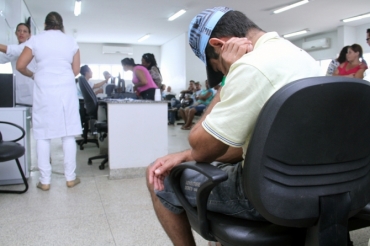 Mesmo sem a greve, o atendimento em unidades sanit�rias - com a UPA - � irregular